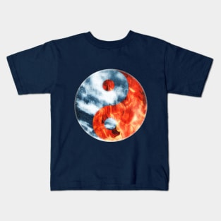 fire and ice Kids T-Shirt